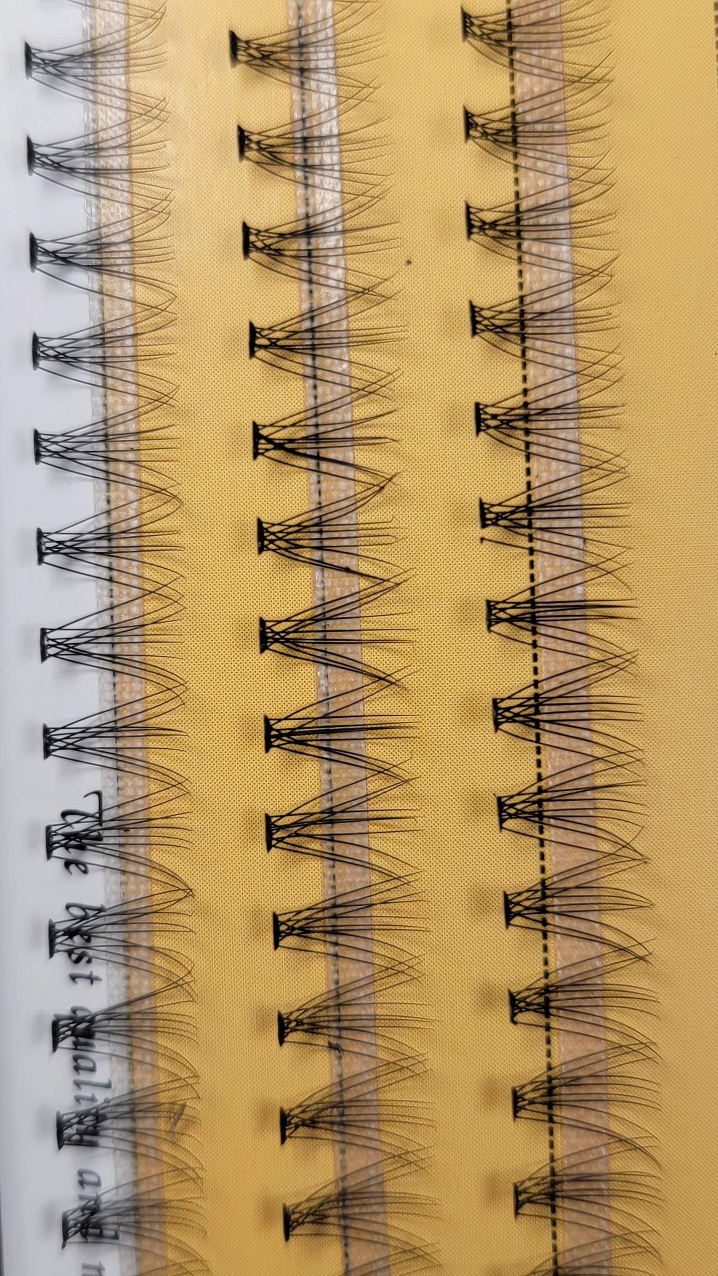 60 Individual Eyelash Natural Clusters 8mm. Short